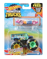Hot Wheels Monster Trucks 1:64 scale Too S'cool 2-Pack Vehicles