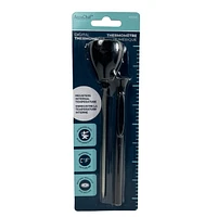 AccuChef Digital Thermometer, Black and Stainless-steel with Probe Cover, Model 2240, Registers Internal Temperature
