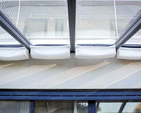 CANOPIA by PALRAM Stockholm Stores de toit de 11 pi x 19 pi - Blanc