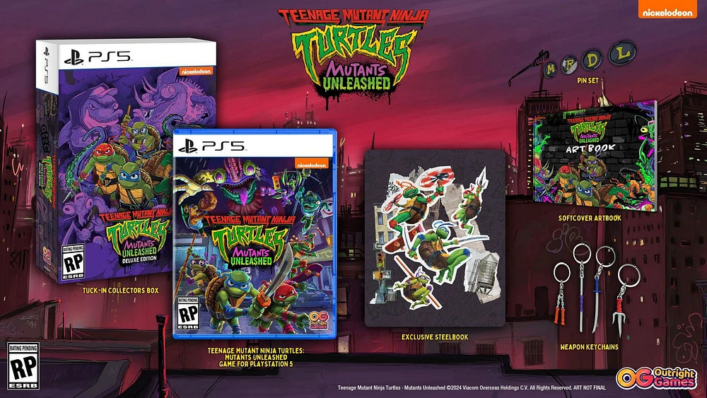 Teenage Mutant Ninja Turtles: Mutants Unleashed – Deluxe Edition (PS5) Wal-Mart Exclusive