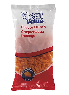 Collations de maïs Croquettes au fromage Great Value