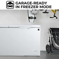 Kenmore Congélateur/Réfrigérateur Coffre Convertible 21 pi³, 595L, Blanc – Polyvalent et Spacieux pour la Maison ou le Garage