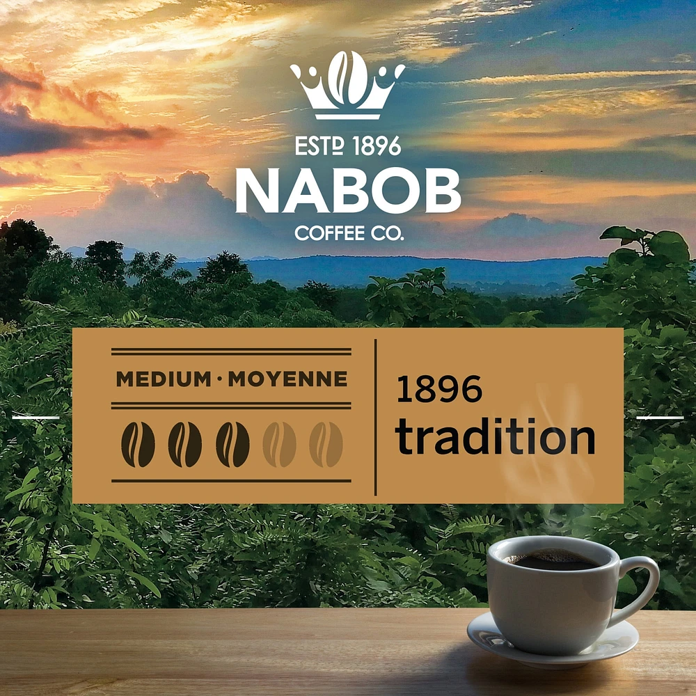 Nabob Traditional Fine Grind Ground Coffee, 930g