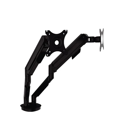 TygerClaw Double Extending Arms Monitor Desk Mount for 17"-30" inch<br>