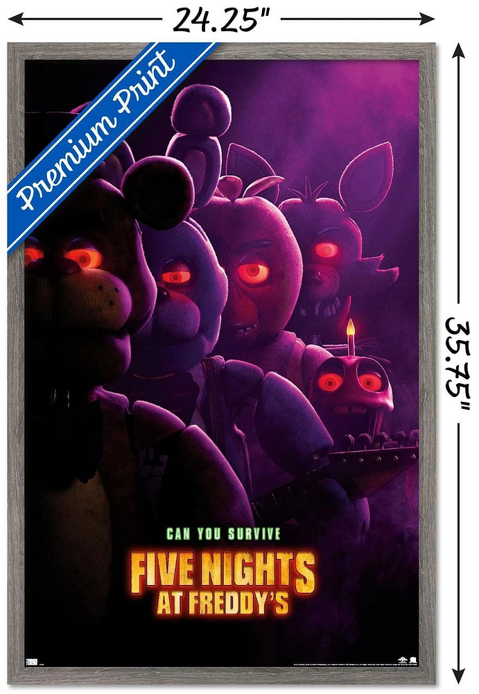 Five Nights at Freddy's Movie - Teaser One Sheet Wall Poster, 22.375" x 34"
