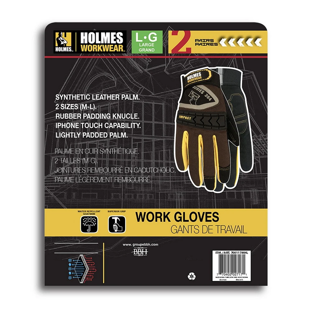 Holmes Synthetic Leather Gloves