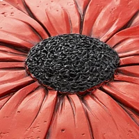 Orange  Flower Stepping Stone