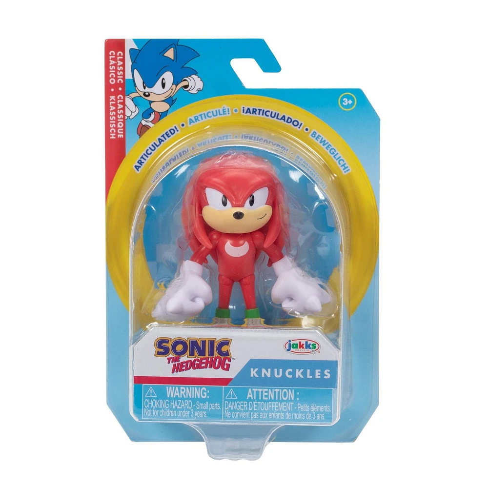 Figurine Sonic de 2,5 pouces – Knuckles classique