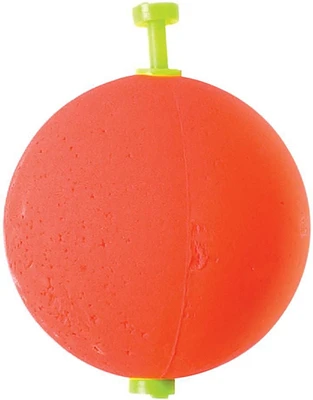 Eagle Claw 07017-001 Foam Round Floats Unweighted 1" 2pk Red