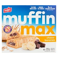 Muffin Max Choco Banana Bars, 223g / 6 muffin bars