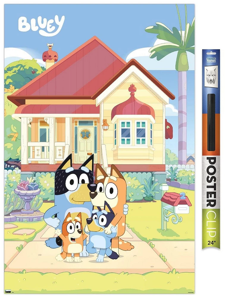 Bluey - Family Wall Poster, 22.375" x 34"