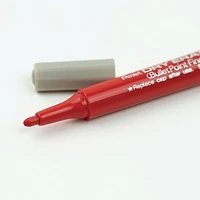 Pentel WhiteBoard Dry Erase Marker, 3.0mm Bullet Point, Red Ink, Box of 12