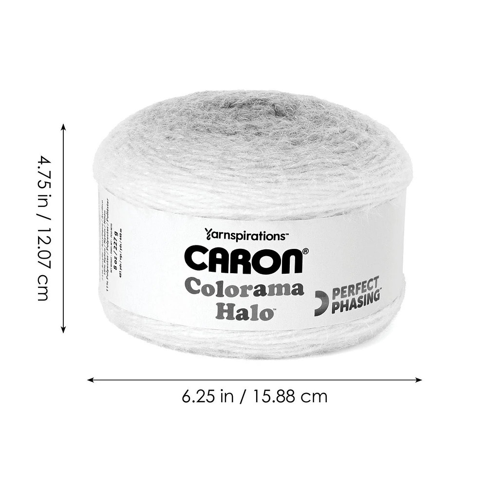 Caron® Fil Halo Colorama™, #5 Volumineux, 8 oz/227 g, 481 Yards Fil doux et luxueusement texturé