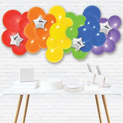 40CT BALLOON GARLAND - BRIGHT