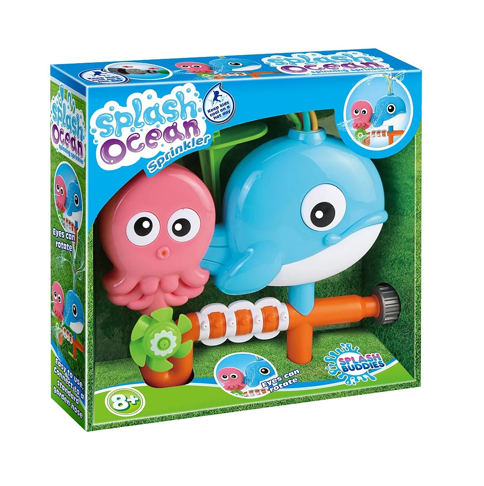 Splash Buddies Outdoor Sprinkler Whale Sprayer