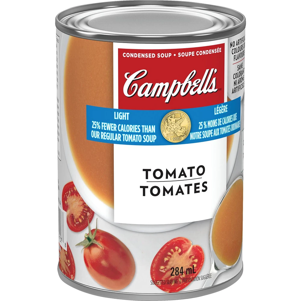 Campbell’s Light Tomato Condensed Soup, 284 mL