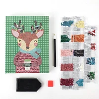 ArtSkills Brilliant Art Diamond Painting Craft Kit, Reindeer
