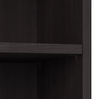 Bibliothèque à 5 tablettes Logan de Bestar, érable graphite