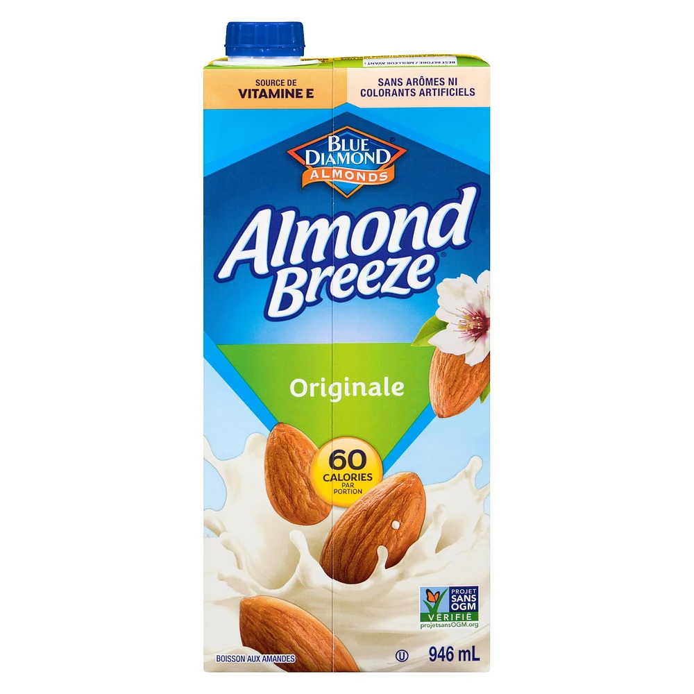 Blue Diamond Almond Breeze Original, 946 ML