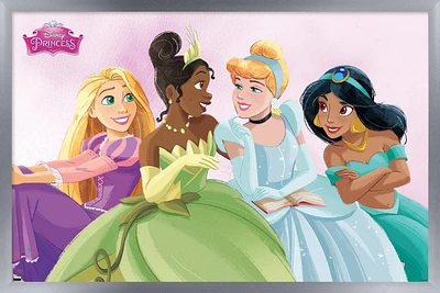 Disney Ultimate Princess Celebration - Group Wall Poster, 22.375" x 34" Framed