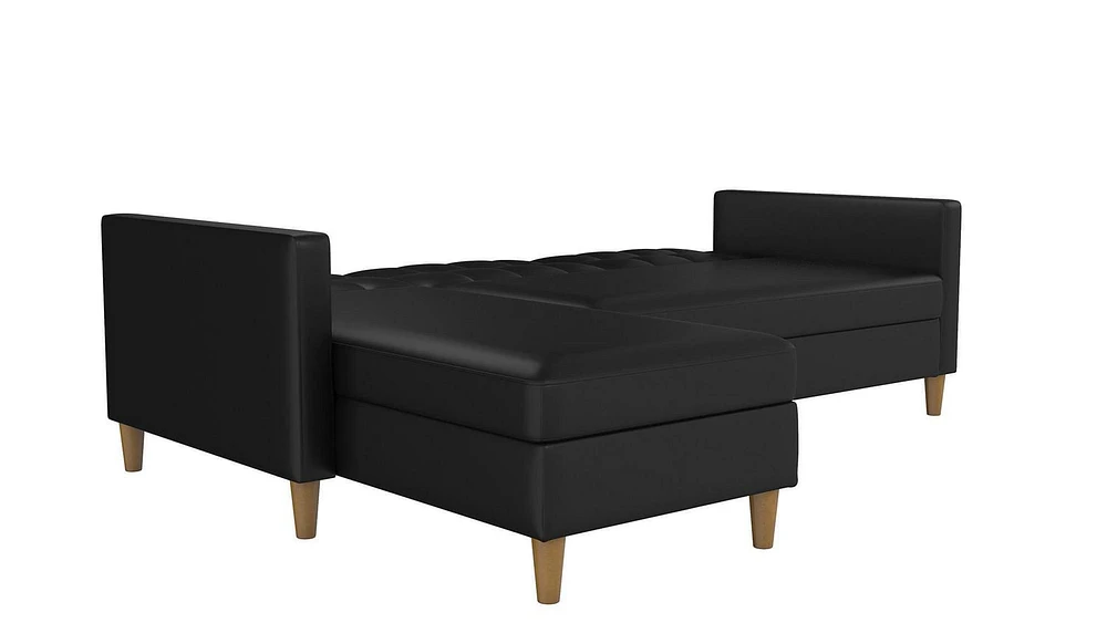 Hartford Storage Sectional Futon