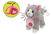 Kid Connection Mon animal de compagnie qui marche - Chat gris Collectez les tous!