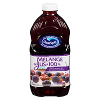 Ocean Spray 100% Juice Blend Cranberry Concord Grape, 1.77  L