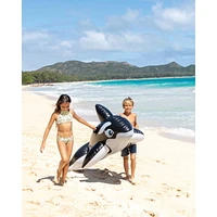 Intex Baleine Ride-On pour Enfants, À partir de 3 ans, Flotteur de Piscine Gonflable avec Poignées Résistantes