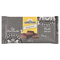 Waterbridge Extra Dark Chocolate bar, 400 g