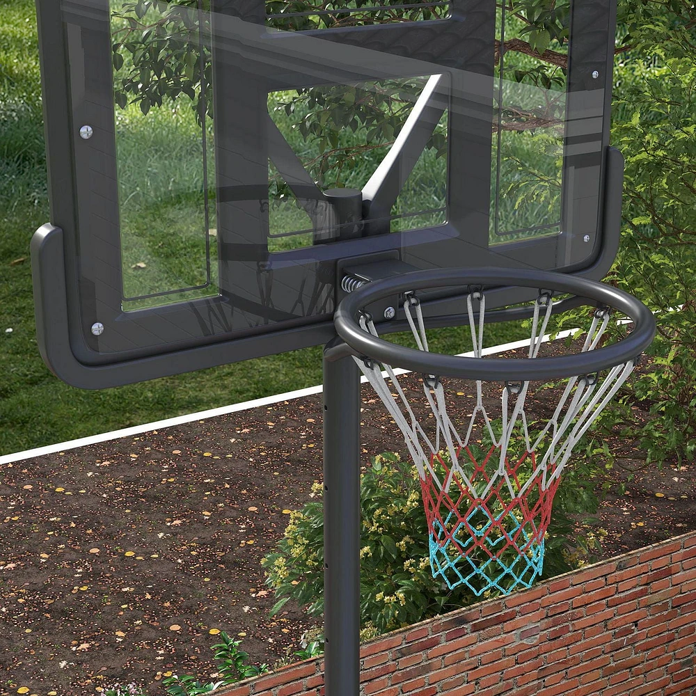 Soozier Cerceau de basket-ball portable, pour la piscine ou l'arrière-cour, pour les jeunes et les adultes