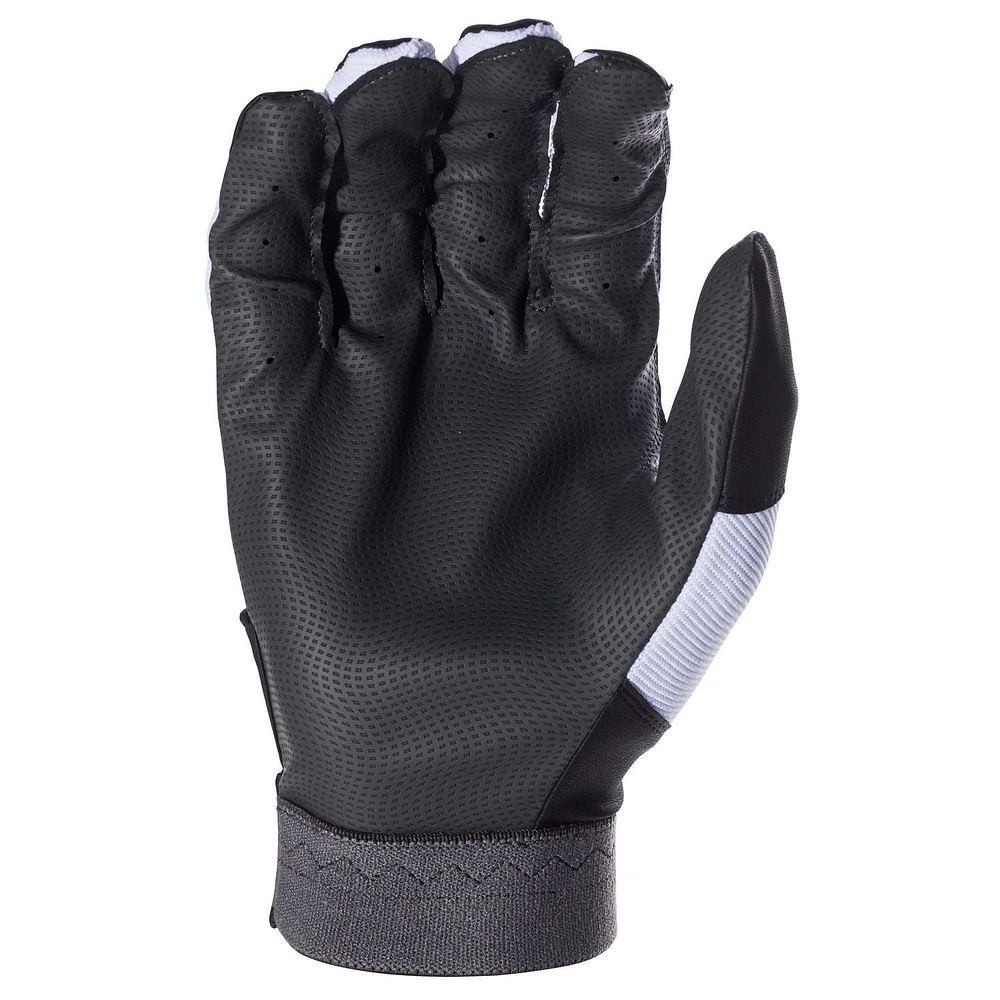 FRANKLIN SPORTS INC Franklin Sports MLB Youth Large Black And White Classic Batting Glove