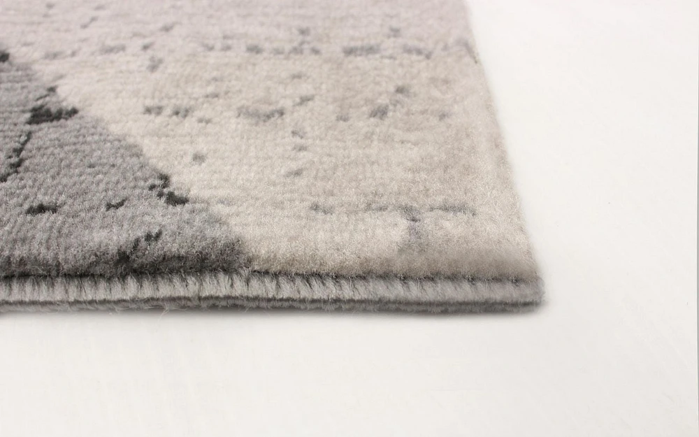 ECARPET Modern Area Rug for Dining Room, Living Room, Bedroom or Den Visby Black
