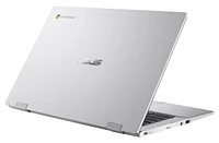 ASUS Chromebook CX1400, 14” HD NanoEdge Display, Intel Celeron N3350 Processor, Chrome OS, Aluminum, Transparent Silver. (CX1400CNA-WS01-CB), 32GB eMMC,  4GB RAM, Intel HD