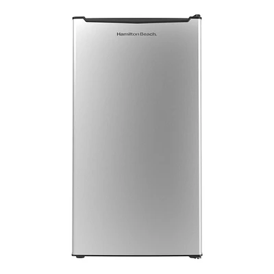 Hamilton Beach réfrigérateur compact de 3,3 pied cubes, Aspect inox Réfrigérateur Compact de 3,3 pied cubes