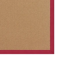 Tapis Athena liège et rouge 8 pi 9 po x 12 pi