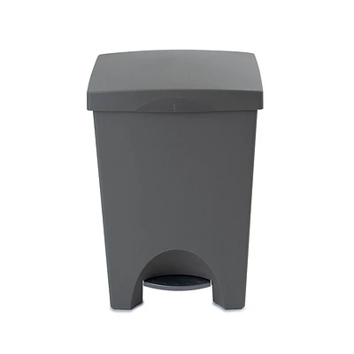 Mistral® 50L Poubelle à Pédale iCan® Taupe Capacité de 50L /13.2 gal