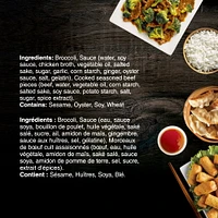 P.F. Chang’s HOME MENU™ Broccoli & Beef - Frozen and Ready in Minutes - No Artificial Flavours, Colours, or Preservatives - Restaurant-Inspired Flavours at Home - 624G Meals, Beef & Broccoli