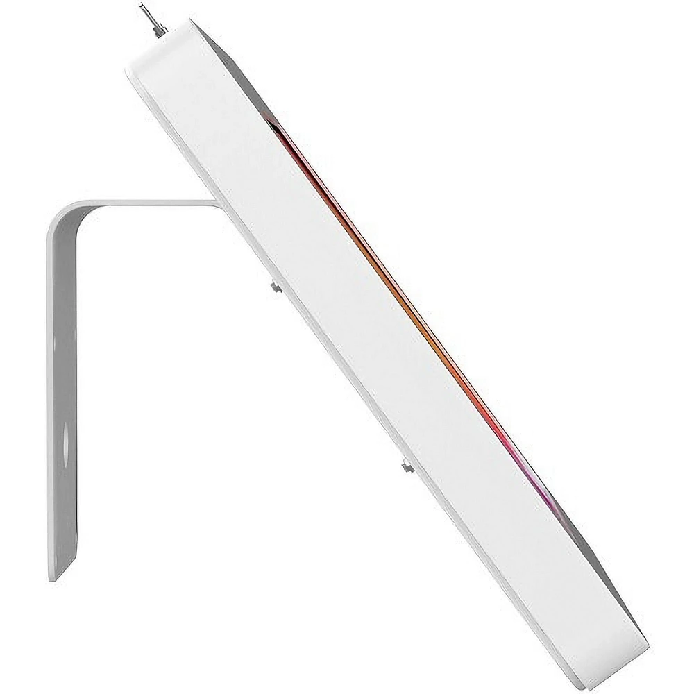 CTA Digital VESA Compatible Curved Stand and Wall Mount for Paragon Tablet Enclosures - White