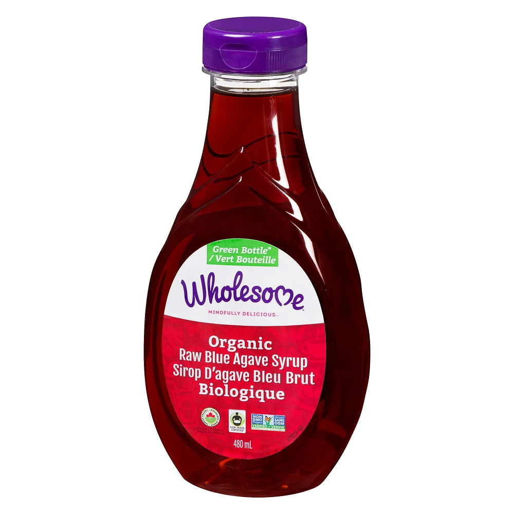 Sirop d'agave bleu biologique cru de Wholesome Sweeteners