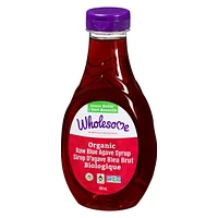 Sirop d'agave bleu biologique cru de Wholesome Sweeteners