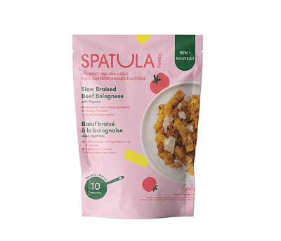 SPATULA Foods Bœuf à la bolognaise avec rigatoni, 400 g 400 g