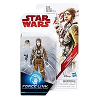 Star Wars - Figurine Force Link Paige, canonnière de la Résistance