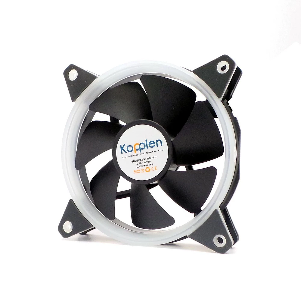 Kopplen 120 mm PRO 33 LED Vert haute Silence hydraulique Roulement renforcé ventilateur de boîtier