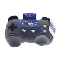 Father's Day Game Controller Plush with Gift Card Holder, Game Controller with Gift Card Holder