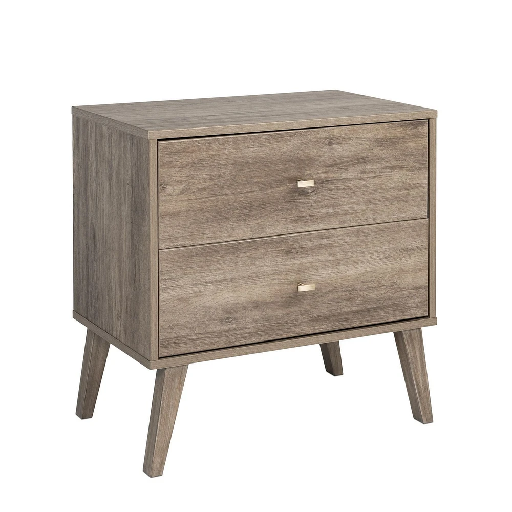 Prepac Milo 2-Drawer Nightstand