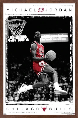 Michael Jordan - Dunk Wall Poster