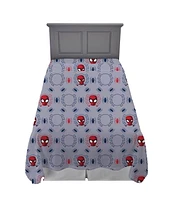 Spider-Man Ensemble de Literie 4 Pièces pour Lit 1 Place + En Prime un Sac
