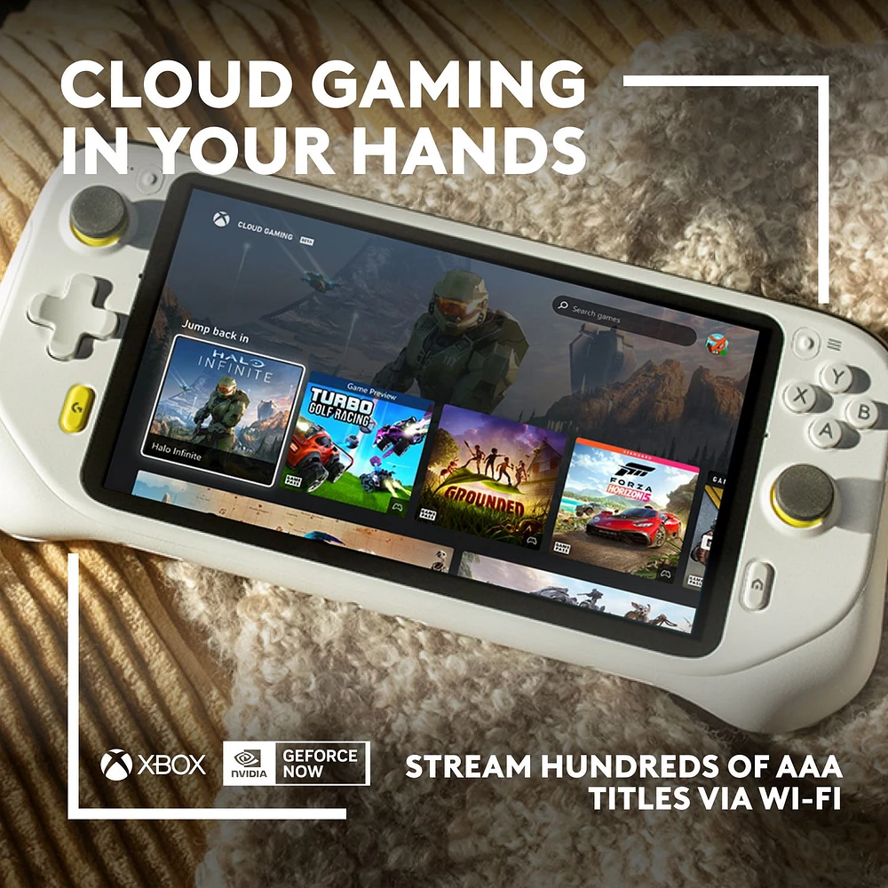 Logitech G Cloud Gaming Handheld , Portable Gaming Console with Long-Battery Life