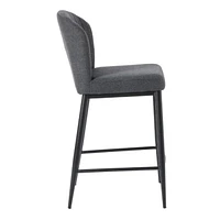 Tabouret de bar Hallberg en gris