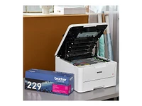 Brother Genuine TN229Y Yellow Standard Yield Printer Toner Cartridge - Print up to 1,200 Pages